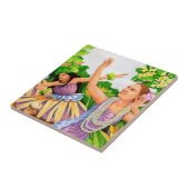 Carreau Danse polynésienne Halau (Côté)