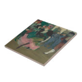 Carreau Danser le Bolero - Peinture Toulouse-Lautrec (Côté)