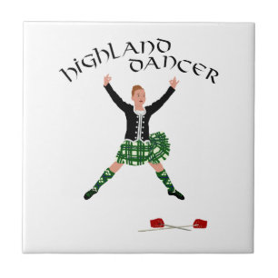 Carreau Danseur à l'épée écossais - Ghillie Callum