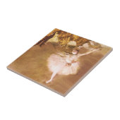 Carreau Danseur de ballet Diplôme de la peinture étoile (Côté)