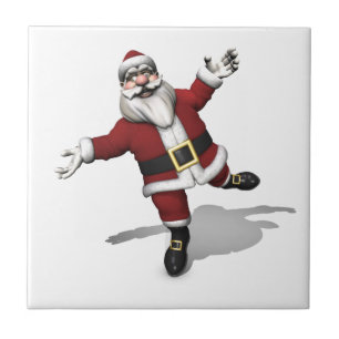 Carreau Danseur de ballet Santa Claus