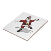 Carreau Danseur de ballet Santa Claus (Côté)