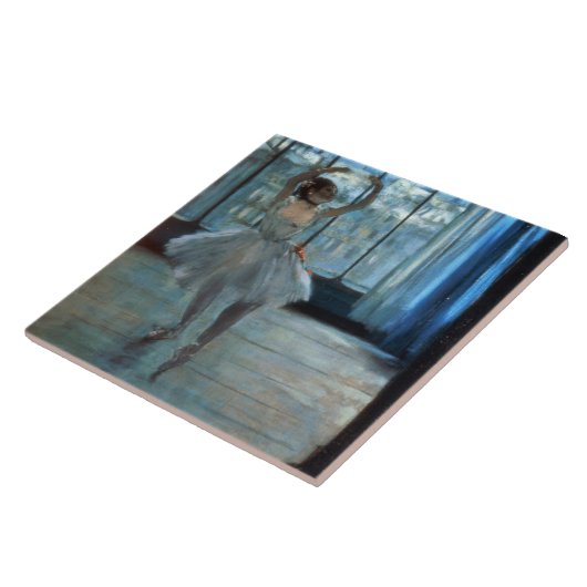 Carreau Danseur d'Edgar Degas | devant une fenêtre (Côté)