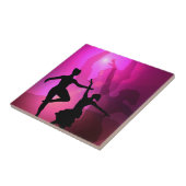 Carreau Danseurs de ballet (Côté)