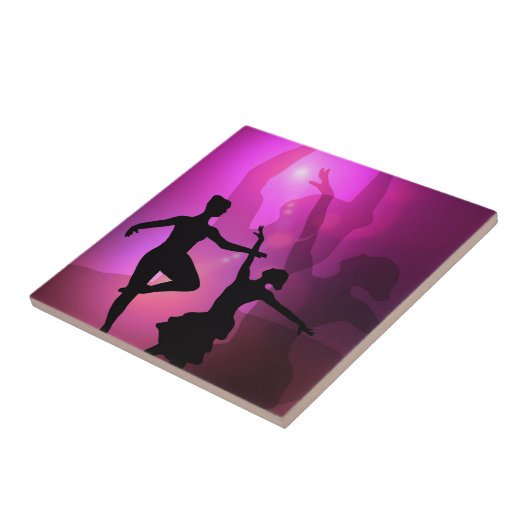 Carreau Danseurs de ballet (Côté)