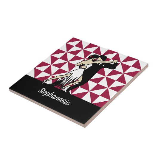 Carreau Danseurs de tango (Côté)