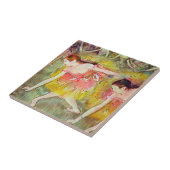 Carreau Danseurs se penchent par Edgar Degas, Ballet Art (Côté)