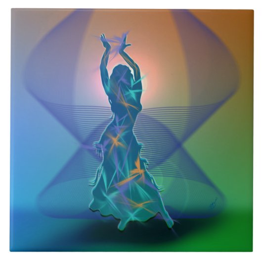 Carreau Danseuse *Pheja* (Devant)