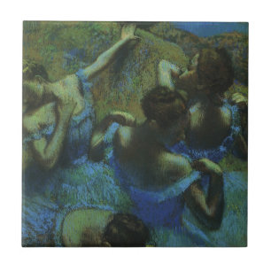 Carreau Danseuses bleues par Edgar Degas, Impressionnisme 
