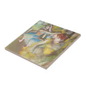 Carreau Danseuses de ballet sur la scène par Edgar Degas (Côté)