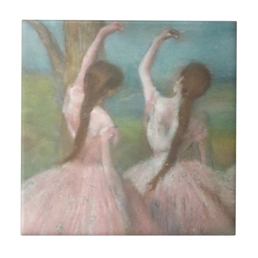 Carreau Danseuses en rose Edgar Degas (Devant)