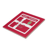 Carreau Dansk Denmark Flag (Côté)