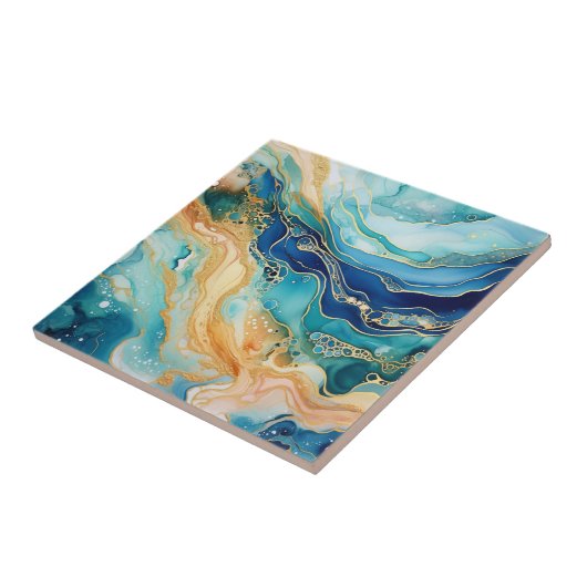 Carreau d'aquarelle (Côté)