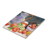 Carreau d'aquarelle de fruit toujours la vie (Côté)