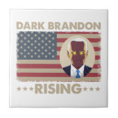 Carreau Dark Brandon Funny Joe Biden Meme (Devant)