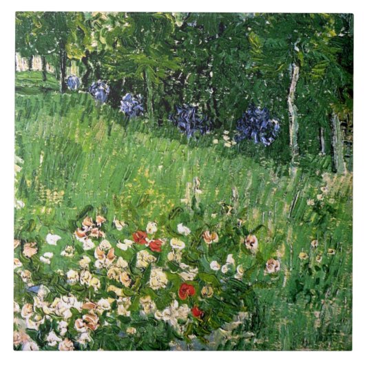 Carreau Daubigny's Garden Van Gogh Art (Devant)