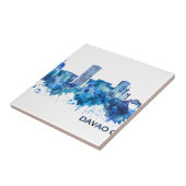 Carreau David City Philippines Skyline Blue (Côté)