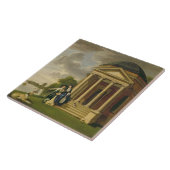 Carreau David Garrick (1717-79) et son épouse par son (Côté)