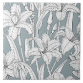 Carreau Daylilies (Devant)