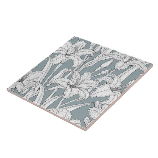 Carreau Daylilies (Côté)