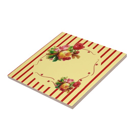 Carreau de bande rose (Côté)