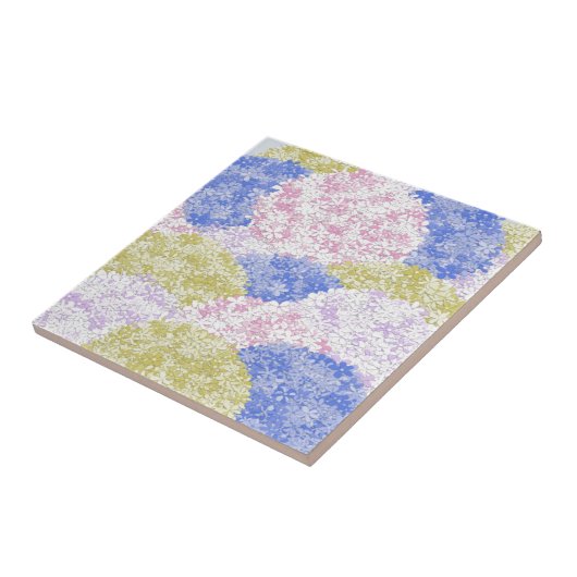 Carreau De Beaux Champs D'Hydrangée (Côté)