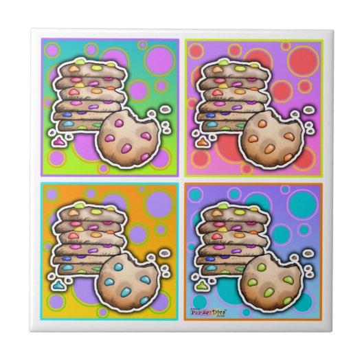 Carreau de biscuits Pop Art (Devant)