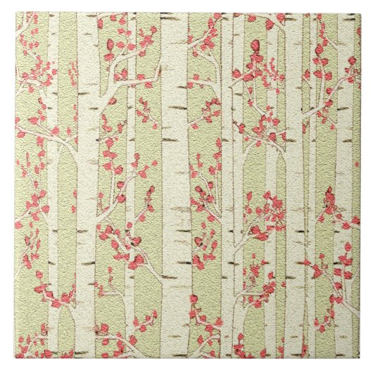 carreau de bouleaux (Devant)