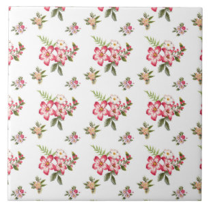 carreau de bouquet de fleurs