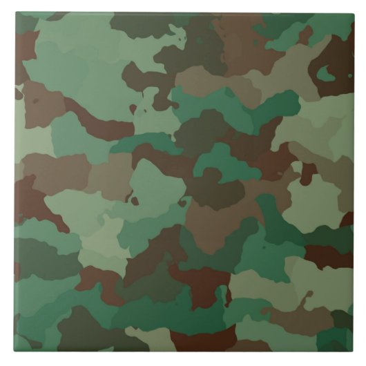 carreau de camouflage militaire (Devant)