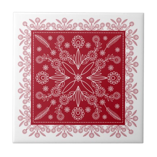 Carreau de céramique (Devant)