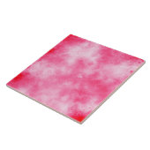 Carreau de céramique à effet de nuage rose (Côté)