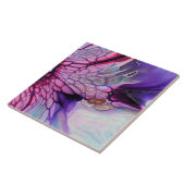 Carreau de céramique - Abstrait ailes de papillon (Côté)