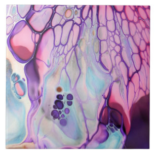 Carreau de céramique - Ailes de papillon Abstrait 