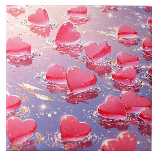 Carreau de céramique animé (Devant)