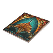 Carreau de céramique Art déco (Côté)