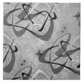 Carreau de céramique : BOOMERANG 2 - LAGUNE GRISE (Devant)