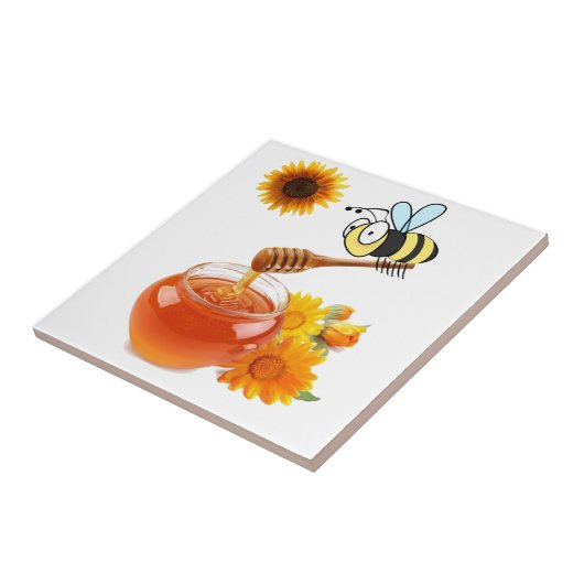 Carreau de céramique Bumblebee Honey (Côté)