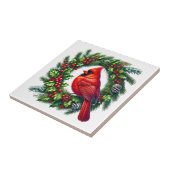 Carreau de céramique Cardinal de fête (Côté)