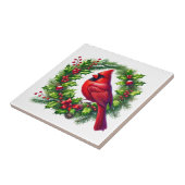 Carreau de céramique Cardinal de Fête (Côté)