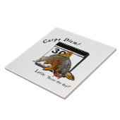 Carreau de céramique Carpe Diem (Côté)