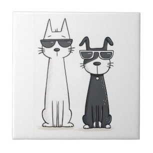 Carreau de céramique Chat Chaton