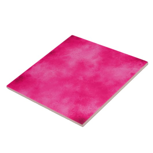 Carreau de céramique ciel magenta (Côté)