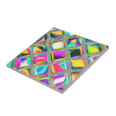 Carreau de céramique coloré unique (Côté)