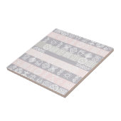 Carreau de céramique d'Africain de conception (Côté)