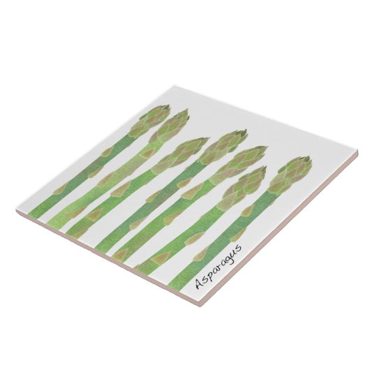 Carreau de céramique d'asperge (Côté)