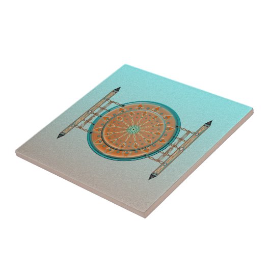 Carreau de céramique de cadence de sud-ouest (Côté)