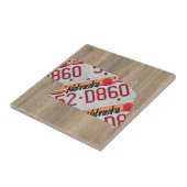 Carreau de céramique de carte de plaque (Côté)