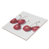 Carreau de céramique de cerises (Côté)