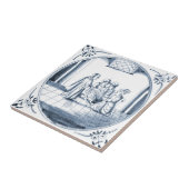 Carreau de céramique de conception biblique de (Côté)